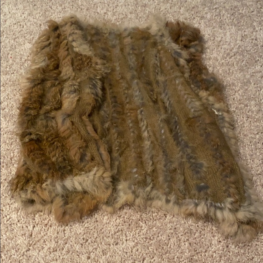 Fuzzy vest